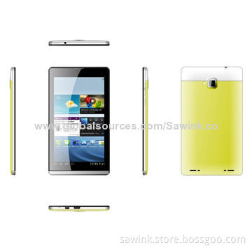 7-inch Metal Case Tablet PCs, MTK8382 Cortex A7, 1.2GHz, GPS, Bluetooth, FM, 3G Call, Quad Core